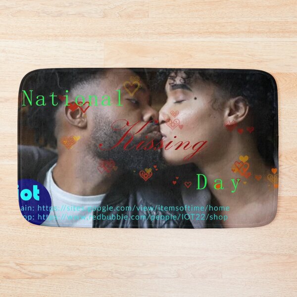 Item preview, National Kissing Day : Black love. designed and sold by IOT22.