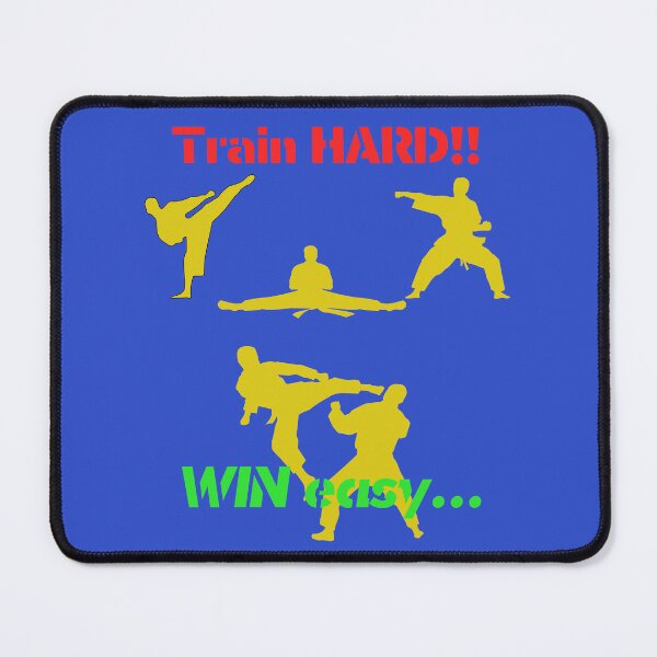 Item preview, Train hard, win easy designed and sold by BurstBlue-1.