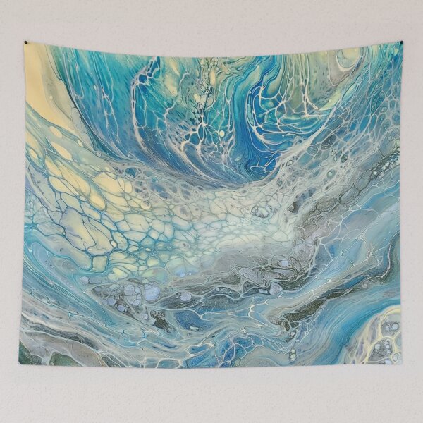 Item preview, Cool yellow with the blues designed and sold by Kim-Pratt.