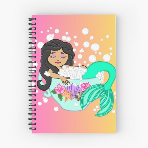 Item preview, Teacup Mermaid (Sunset) designed and sold by octopuscafe.