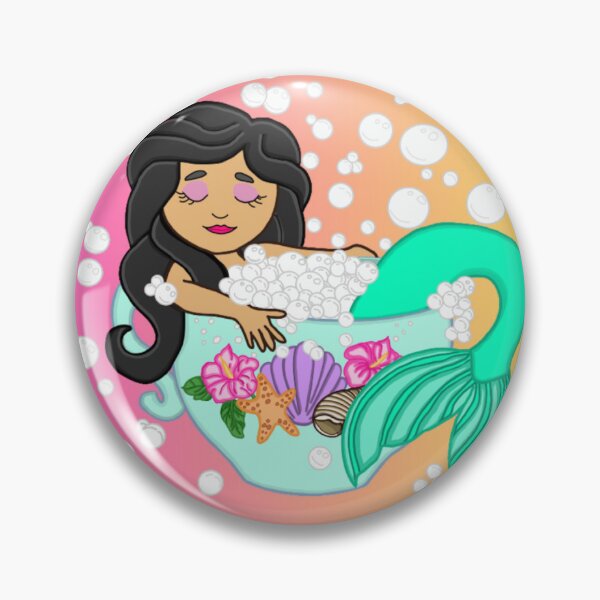 Item preview, Teacup Mermaid (Sunset) designed and sold by octopuscafe.