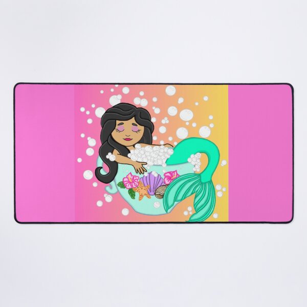 Item preview, Teacup Mermaid (Sunset) designed and sold by octopuscafe.