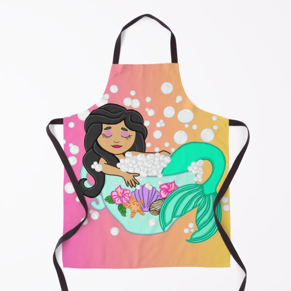 Item preview, Teacup Mermaid (Sunset) designed and sold by octopuscafe.