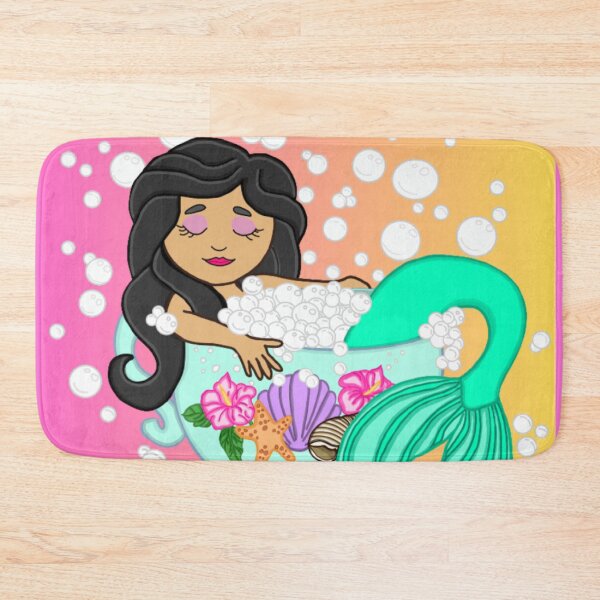 Item preview, Teacup Mermaid (Sunset) designed and sold by octopuscafe.