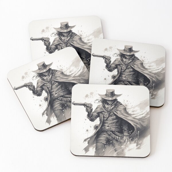 Item preview, A Sketch of a Gunslinger designed and sold by Sketch-Shack.