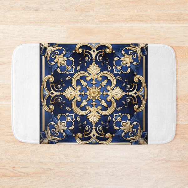 Item preview, Queen Esther Blue and Gold Pattern -1  designed and sold by HeavenGalleria.