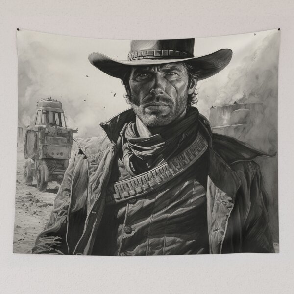 Item preview, A Sketch of a Gunslinger designed and sold by Sketch-Shack.