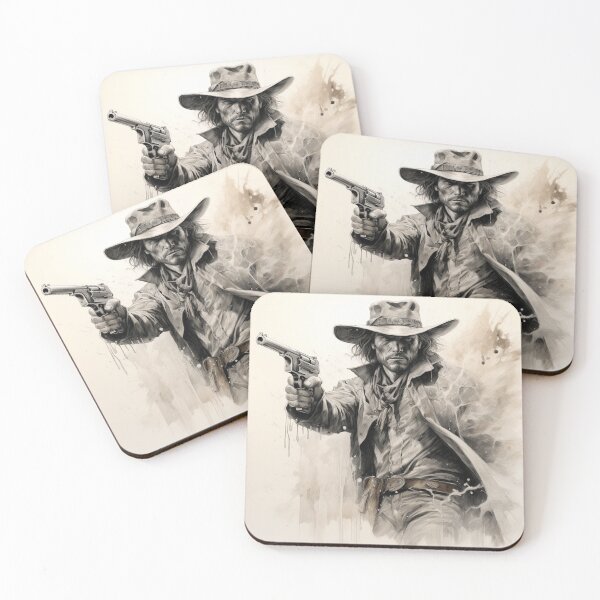 Item preview, A Sketch of a Gunslinger designed and sold by Sketch-Shack.