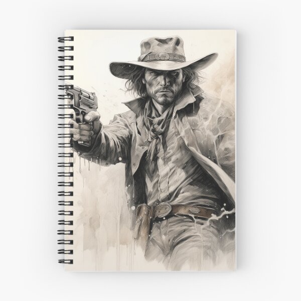 Item preview, A Sketch of a Gunslinger designed and sold by Sketch-Shack.