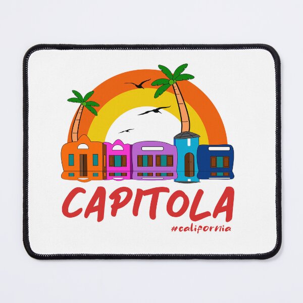 Item preview, Capitola California Santa Cruz Beach Design designed and sold by Idezine shirt.