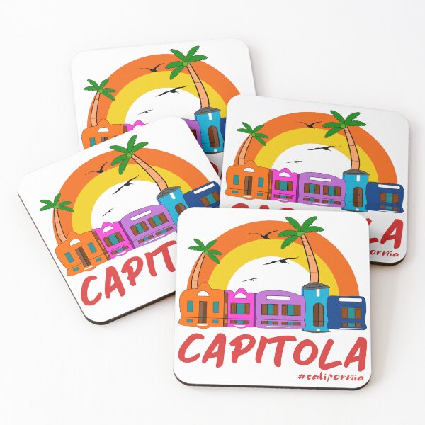 Item preview, Capitola California Santa Cruz Beach Design designed and sold by Idezine shirt.
