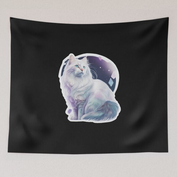Item preview, Turkish Angora (Sticker and Print Out) designed and sold by Sir Elgin Ortiz.