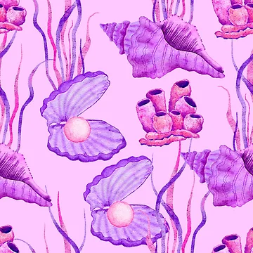 Artwork thumbnail, Shells Pattern by OCNau