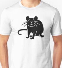 Black rat mouse Unisex T-Shirt