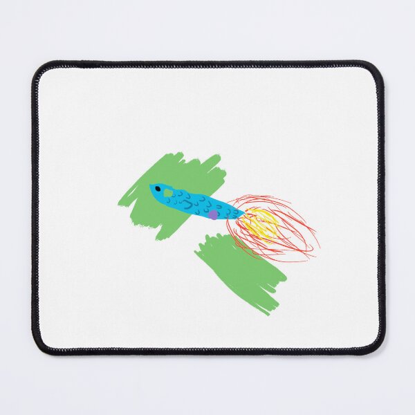 Item preview, Beta the flame beta fish that likes to paint designed and sold by AxolotlQueen.