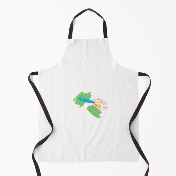 Item preview, Beta the flame beta fish that likes to paint designed and sold by AxolotlQueen.