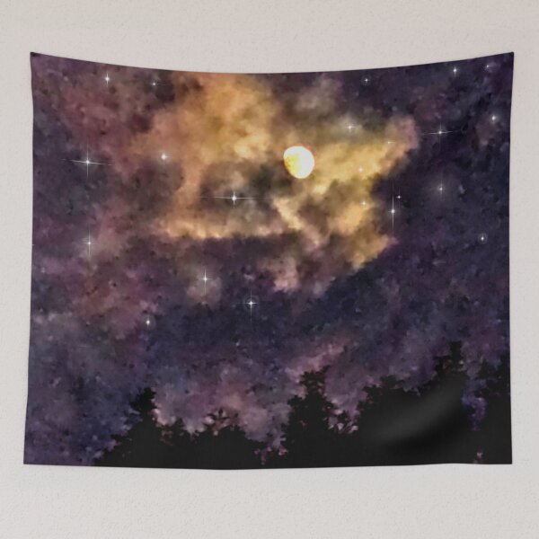 Item preview, Moon and Stars designed and sold by Vanessa Hogle.