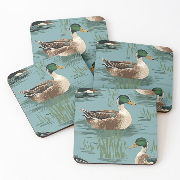 Item preview, Mallard Duck Pattern designed and sold by ShopWilPrints.