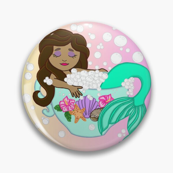 Item preview, Teacup Mermaid (Sunrise) designed and sold by octopuscafe.