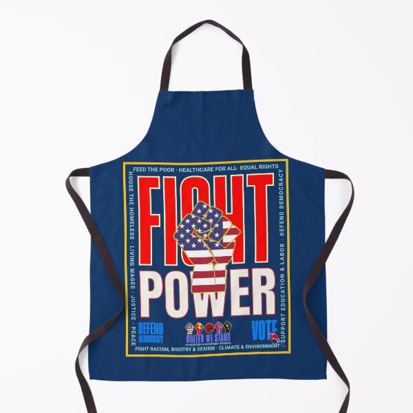 Item preview, PMD00982 Progressive Movement Designs Fight Power protest fist design shows you support democracy for Progressives Democrats Independents Liberals designed and sold by ProgressiveLeft.