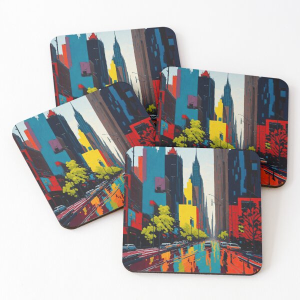 Item preview, Melbourne Australia City Painting Pinterest Aesthetic designed and sold by druidwolfart.