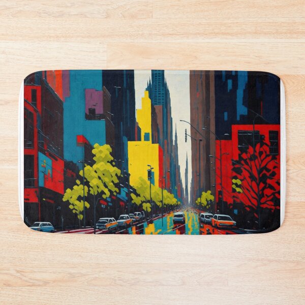 Item preview, Melbourne Australia City Painting Pinterest Aesthetic designed and sold by druidwolfart.