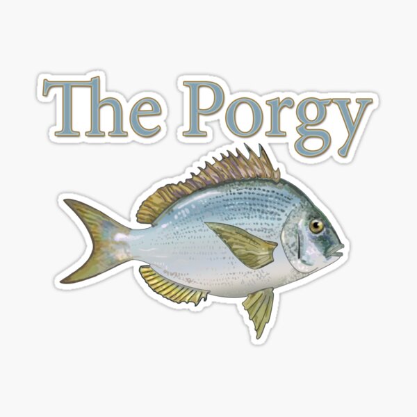 The Porgy Sticker for Sale by hookink