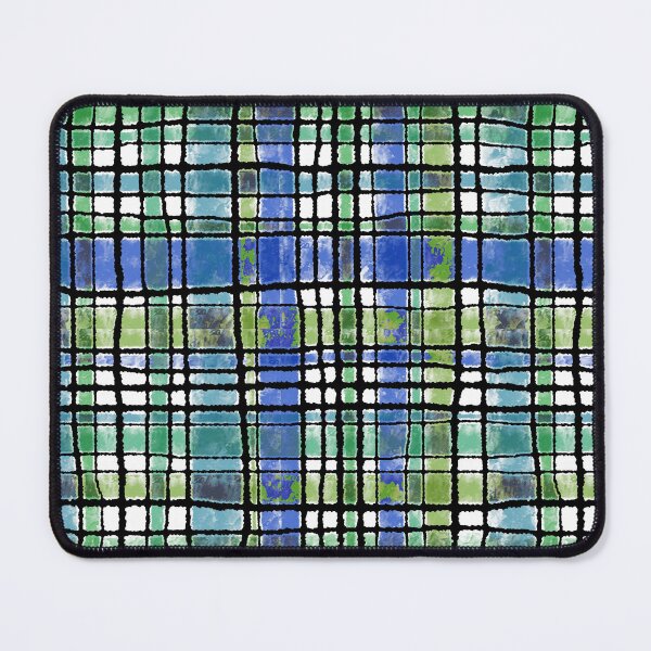 Item preview, Comfy Plaid (blues and greens) designed and sold by sunnywindows.