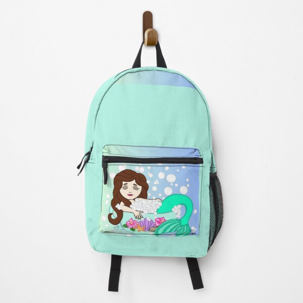 Item preview, Teacup Mermaid (Green-Blue) designed and sold by octopuscafe.