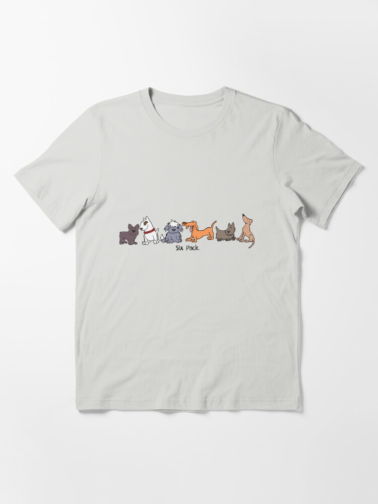 Six pack dog shirt Clearance