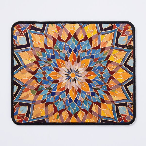 Item preview, Ottoman art in vivid colors XII: A fusion of stylized floral motifs and vibrant geometric designs. designed and sold by InsaneLEDP.