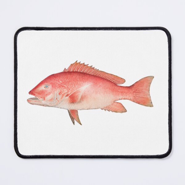 Item preview, A Watercolor Red Snapper designed and sold by ShopWilPrints.