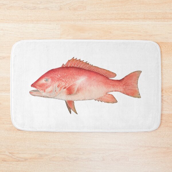 Item preview, A Watercolor Red Snapper designed and sold by ShopWilPrints.