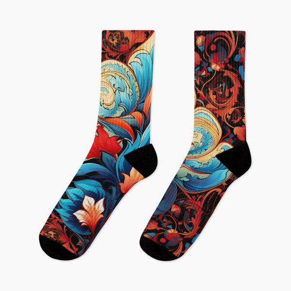 Item preview, Ottoman art in vivid colors XIII: A fusion of stylized floral motifs and vibrant geometric designs. designed and sold by InsaneLEDP.