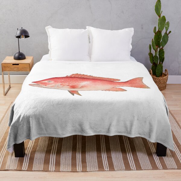 Item preview, A Watercolor Red Snapper designed and sold by ShopWilPrints.