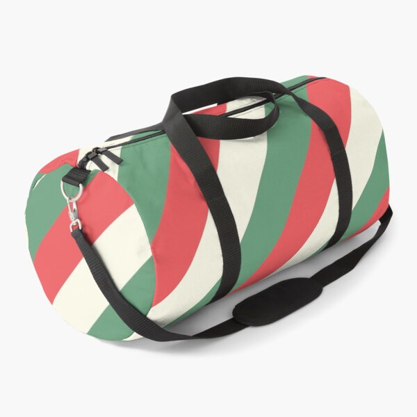 Item preview, Red, Green, White Christmas Candy Cane Stripes designed and sold by BadDonkeyDecals.