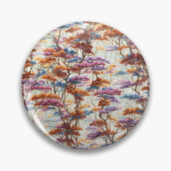 Item preview, Dream Tree Seamless Flower Pattern designed and sold by YPSimon.