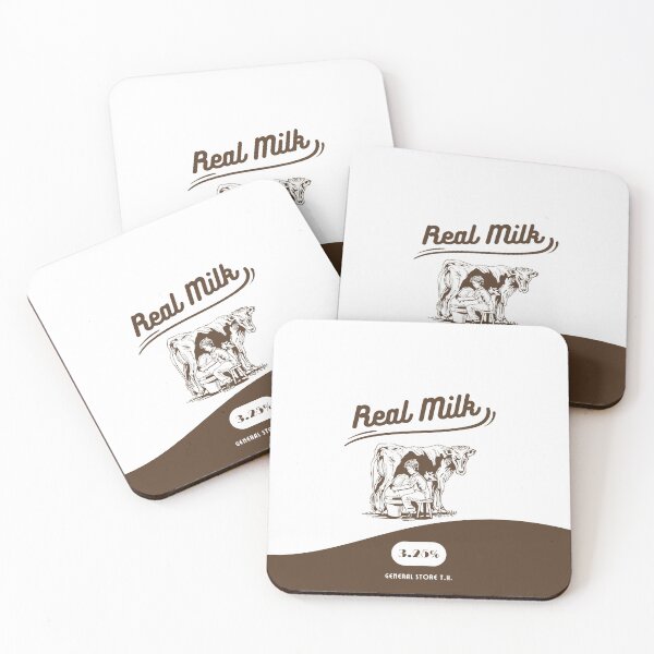 Item preview, Pretend to Be a Milk Bottle - Real Milk (brown) designed and sold by TNASSIORC.