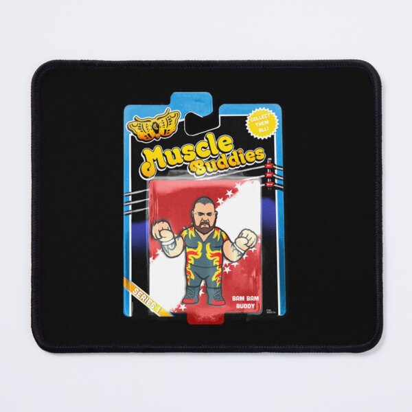 Item preview, Pro Wrestling Muscle Buddies - Bam Bam Buddy designed and sold by AntonioBurrow1.