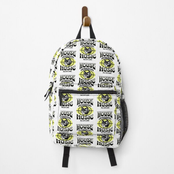 Item preview, HOUSE MUSIC - Underground Cat (Black/Yellow) designed and sold by Discothreadz.
