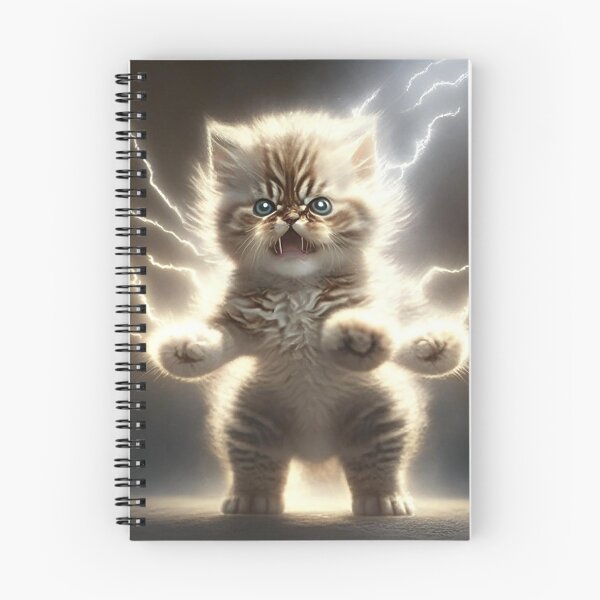 Item preview, Mighty kitten emanates power and authority designed and sold by gregorysayers.