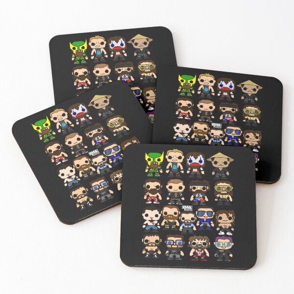 Item preview, QWA Vinyl Pop-fighters designed and sold by AntonioBurrow1.