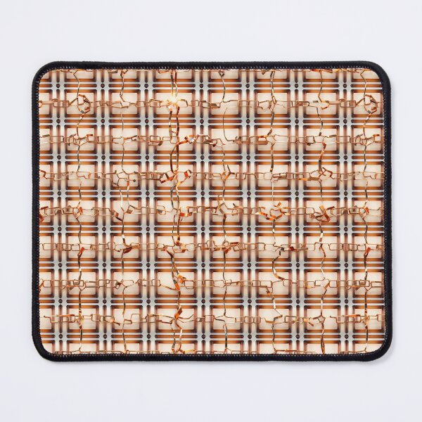 Item preview, A grid seamless pattern surrounded by metal chains designed and sold by YPSimon.