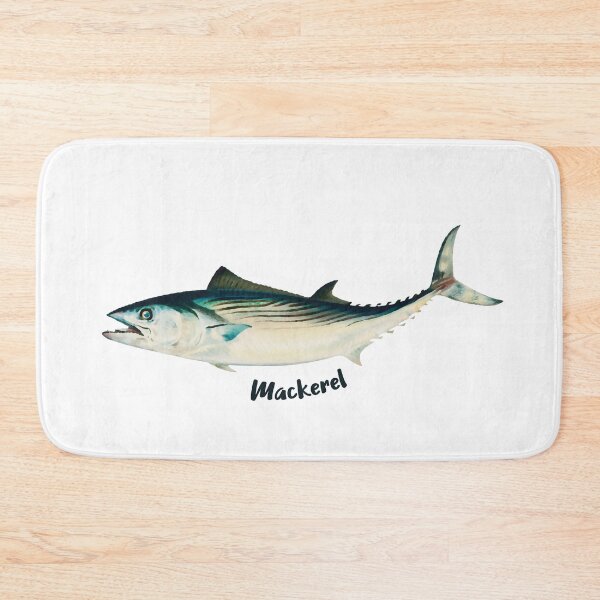 Item preview, A Watercolor Mackerel designed and sold by ShopWilPrints.