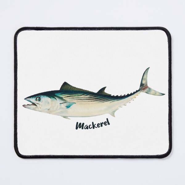 Item preview, A Watercolor Mackerel designed and sold by ShopWilPrints.