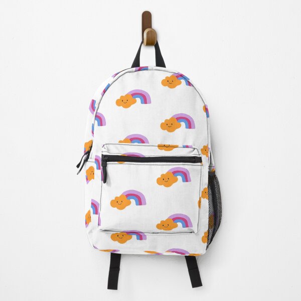 Item preview, Happy Rainbow - Orange, Lilac, Berry & Blue designed and sold by upside-frown.