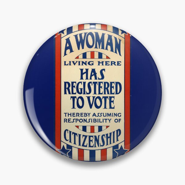 Item preview, Women's Suffrage Right to Vote Poster (1919, USA) designed and sold by Politeia.