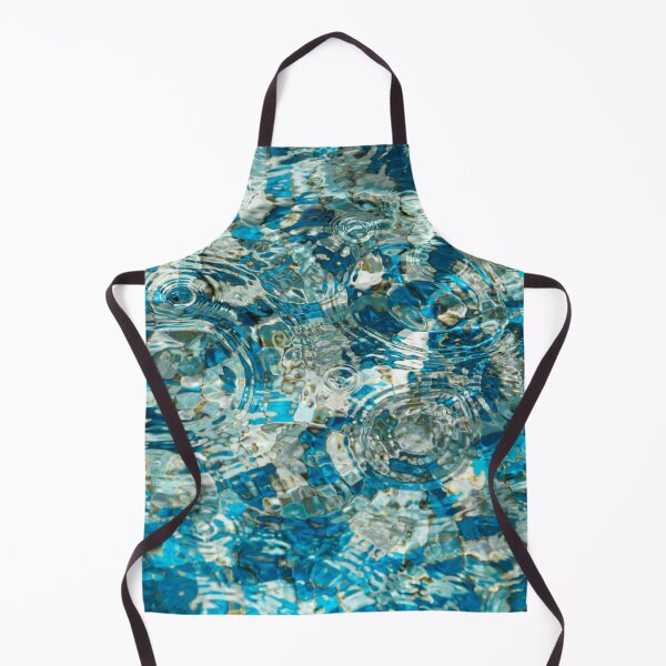 Item preview, Mesmeric Abstract Fluidity in Turquoise Sapphire and Aqua designed and sold by Georgia Mizuleva.