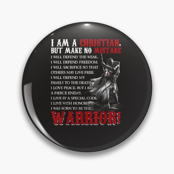 Item preview, I Am Christian But Make No Mistake I Was Born To Be Warrior  designed and sold by ElienaiNeighb.