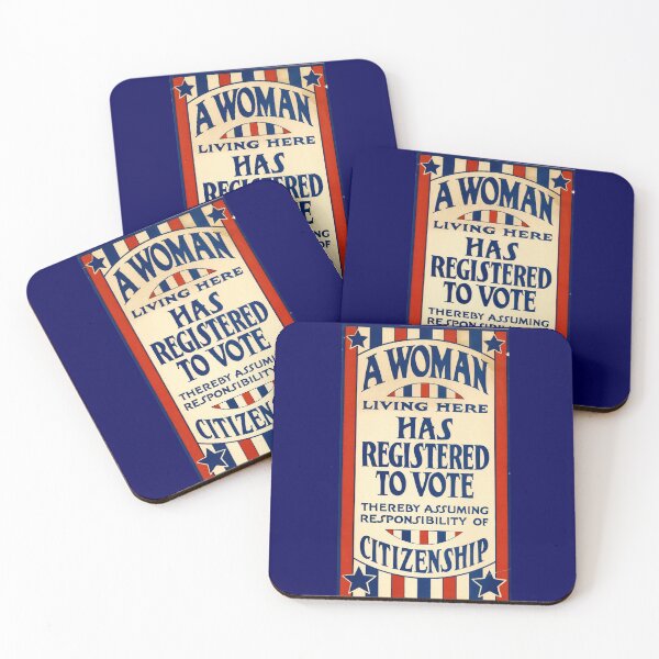 Item preview, Women's Suffrage Right to Vote Poster (1919, USA) designed and sold by Politeia.
